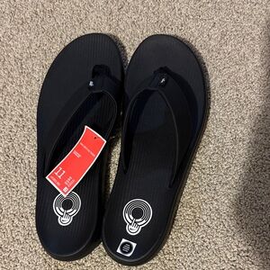 Nike KEPA KAI Black Flip-Flops, Size US 11
